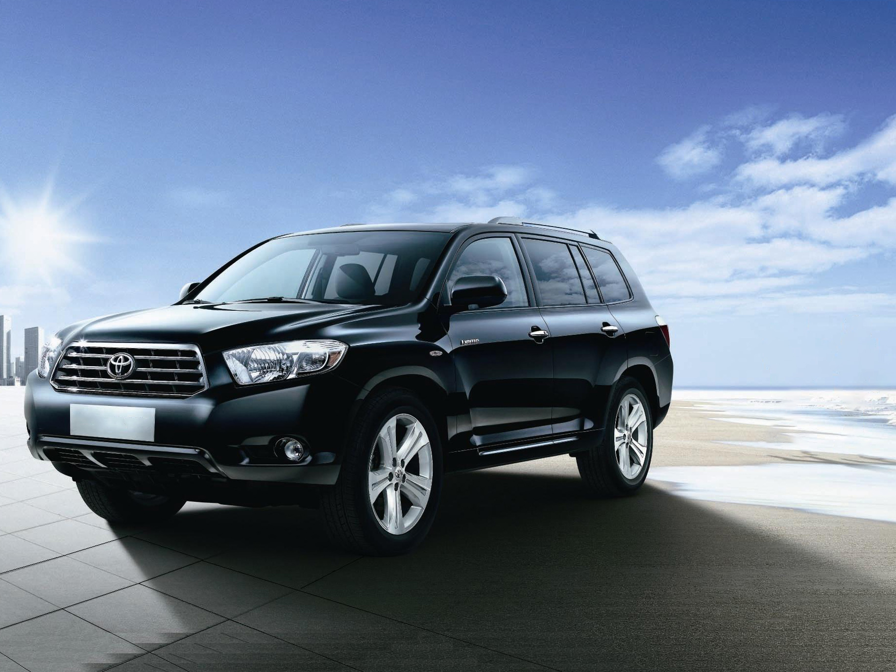 适用于 丰田2009-2014款汉兰达行李架